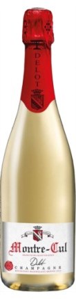 Champagne Delot Blanc De Blancs 'Montre-Cul' Brut